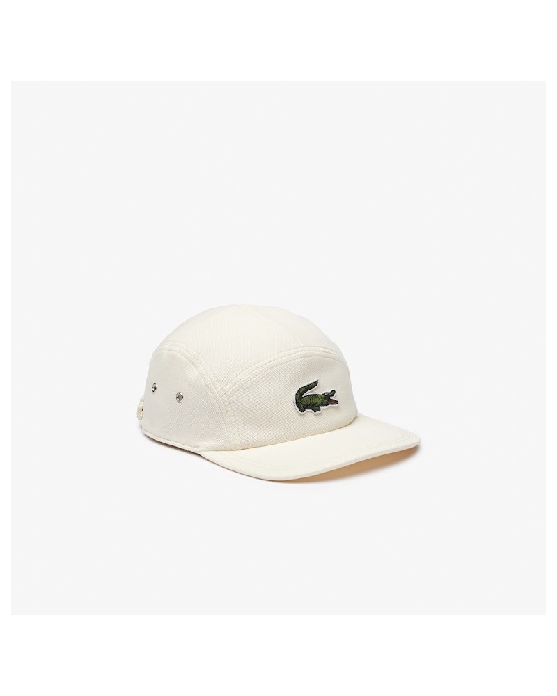 Lacoste Live - Organic Cotton Girolle Cap - White