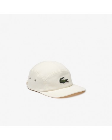 Lacoste Live - Organic Cotton Girolle Cap - White