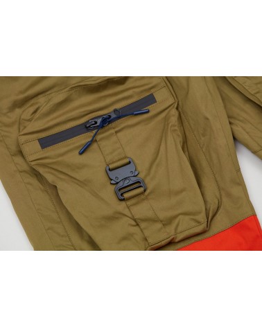 8 & 9 Clothing - Combat Nylon Pant Gator - Orange / Brown