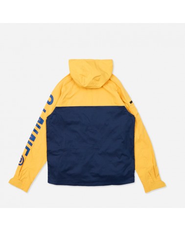 8 & 9 Clothing - Combat Nylon Jacket Lo - Yellow / Navy