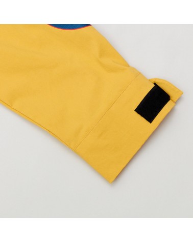 8 & 9 Clothing - Combat Nylon Jacket Lo - Yellow / Navy