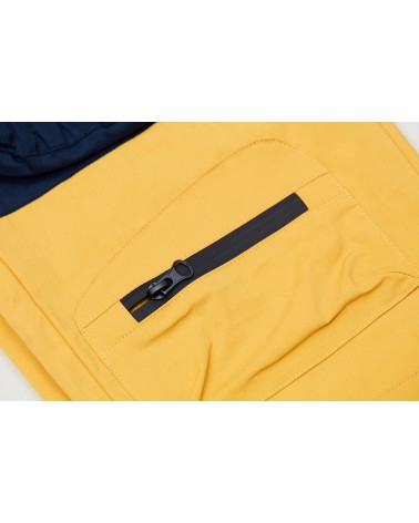 8 & 9 Clothing - Combat Nylon Pant Lo - Yellow / Navy