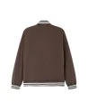 Sixth June - Varsity Embroidered Logo Jacket - Brown