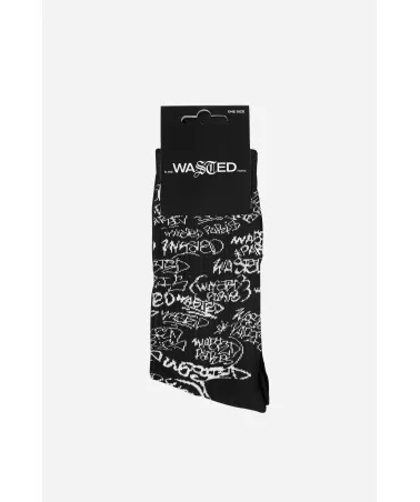 Wasted Paris - Ground Socks - Black | blockshops