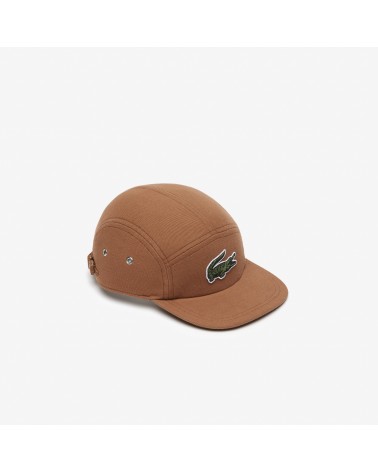 Lacoste Live - Organic Cotton Girolle Cap - Brown