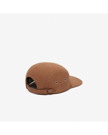 Lacoste Live - Organic Cotton Girolle Cap - Brown