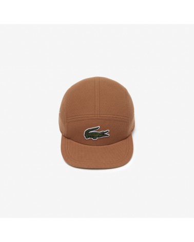 Lacoste Live - Organic Cotton Girolle Cap - Brown