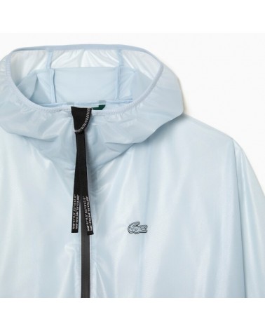 Lacoste - Women’s Lacoste Transparent Windbreaker - Blue