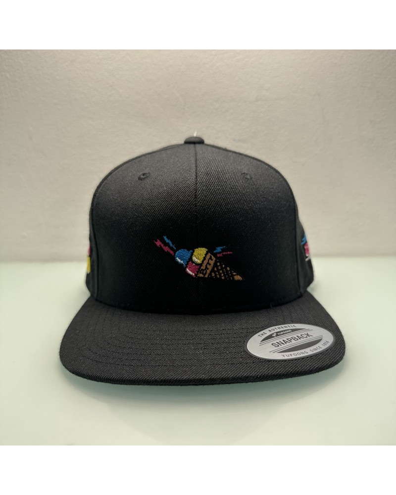 Block Limited - Ice Cream Snapback Cap - Black