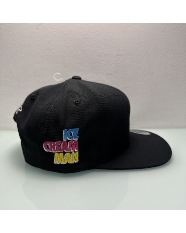 Block Limited - Ice Cream Snapback Cap - Black