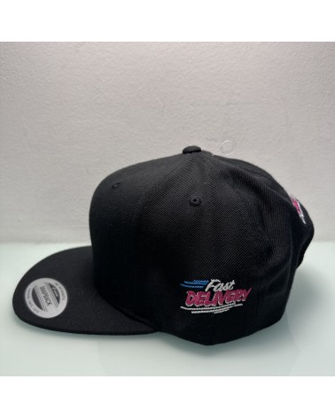 Block Limited - Ice Cream Snapback Cap - Black