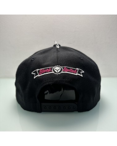 Block Limited - Ice Cream Snapback Cap - Black