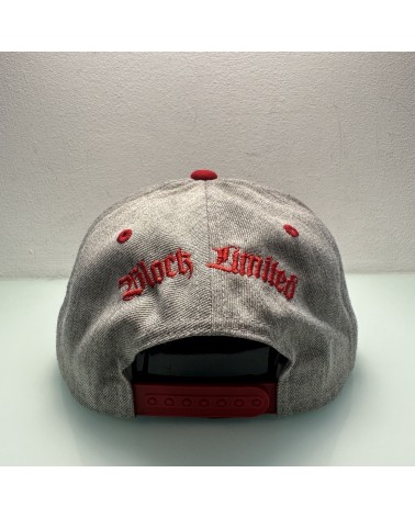 Block Limited - Angelz Snapback - Grey / Red