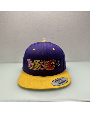 Block Limited - Block Team Snapback - Purple / Yellow