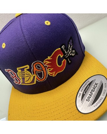 Block Limited - Block Team Snapback - Purple / Yellow