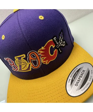 Block Limited - Block Team Snapback - Purple / Yellow