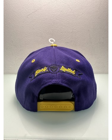 Block Limited - Block Team Snapback - Purple / Yellow