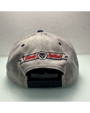 Block Limited - Block Team Snapback - Grey / Navy