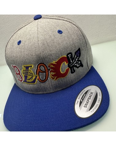 Block Limited - Block Team Snapback - Grey / Blue