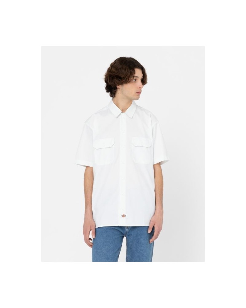 Dickies Life - Short Sleeve Work Shirt - White