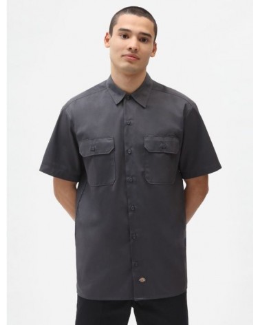 Dickies Life - Short Sleeve Work Shirt - Charcoal