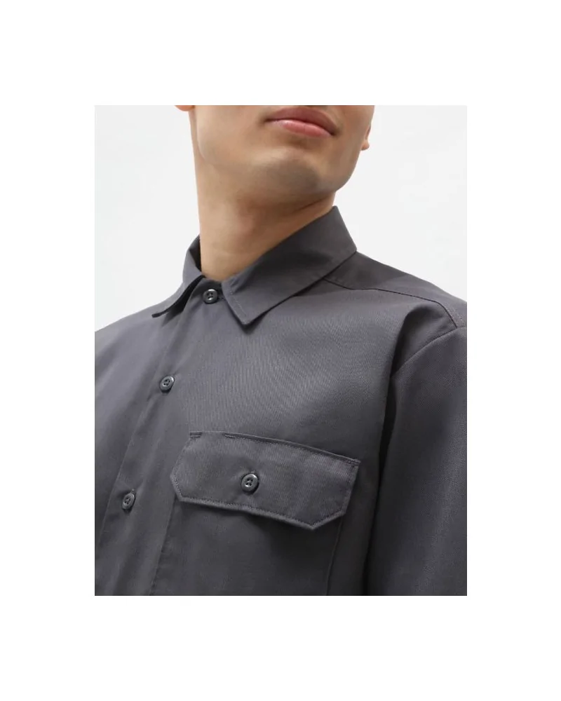 Dickies Life - Short Sleeve Work Shirt - Charcoal