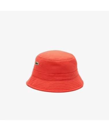 Lacoste Sport - Small Logo Bucket Hat - Orange