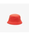 Lacoste Sport - Small Logo Bucket Hat - Orange