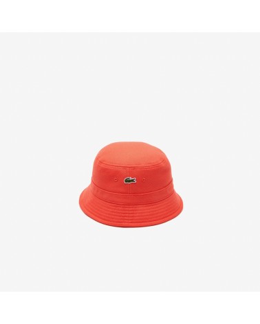 Lacoste Sport - Small Logo Bucket Hat - Orange