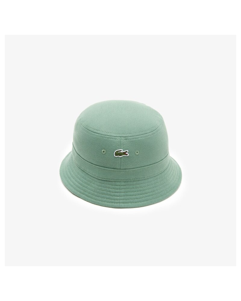 Lacoste Sport - Small Logo Bucket Hat - Khaki Green