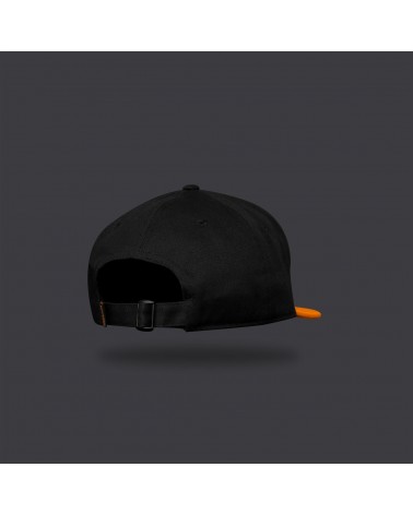 Dolly Noire - Goat Snapback - Black / Orange