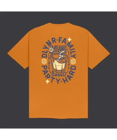 Dolly Noire - Sbagliato Pocket Tee - Orange