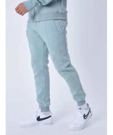 Project X Paris - Quilted Yoke Jogger - Cadet Blue | blockshops