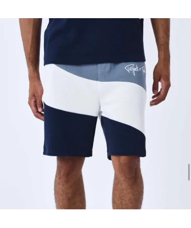 Project X Paris - Tricolor Sweatshorts - Navy