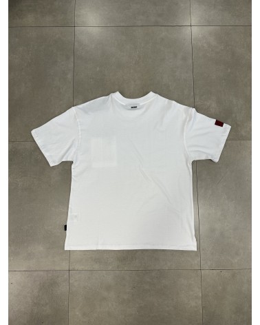 The Couture Club - Pocket Detail Relaxed Fit Tee - White
