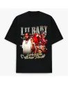 Block Custom - Lil Baby Currency Merch Tee - Black | blockshops
