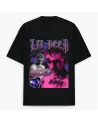 Block Custom - Lil Peep Retro Merch Tee - Black