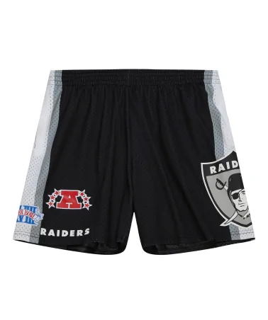 Mitchell & Ness - City Collection Mesh Shorts Oakland Raiders - Black / Red