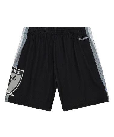 Mitchell & Ness - City Collection Mesh Shorts Oakland Raiders - Black / Red