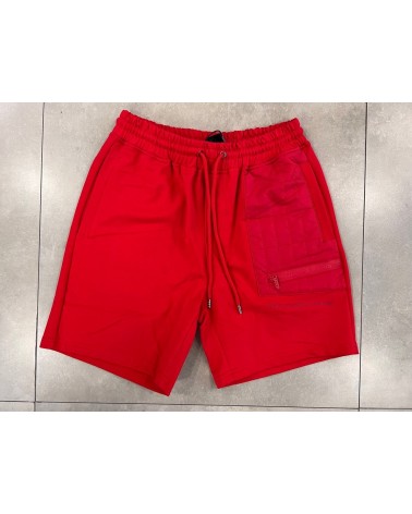 Project X Paris - Quilted Short - Red