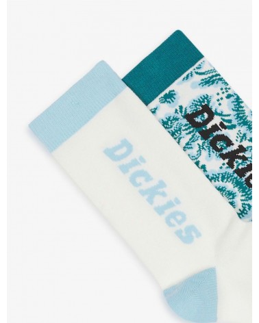 Dickies Life - Roseburg Socks - Floral / Blue