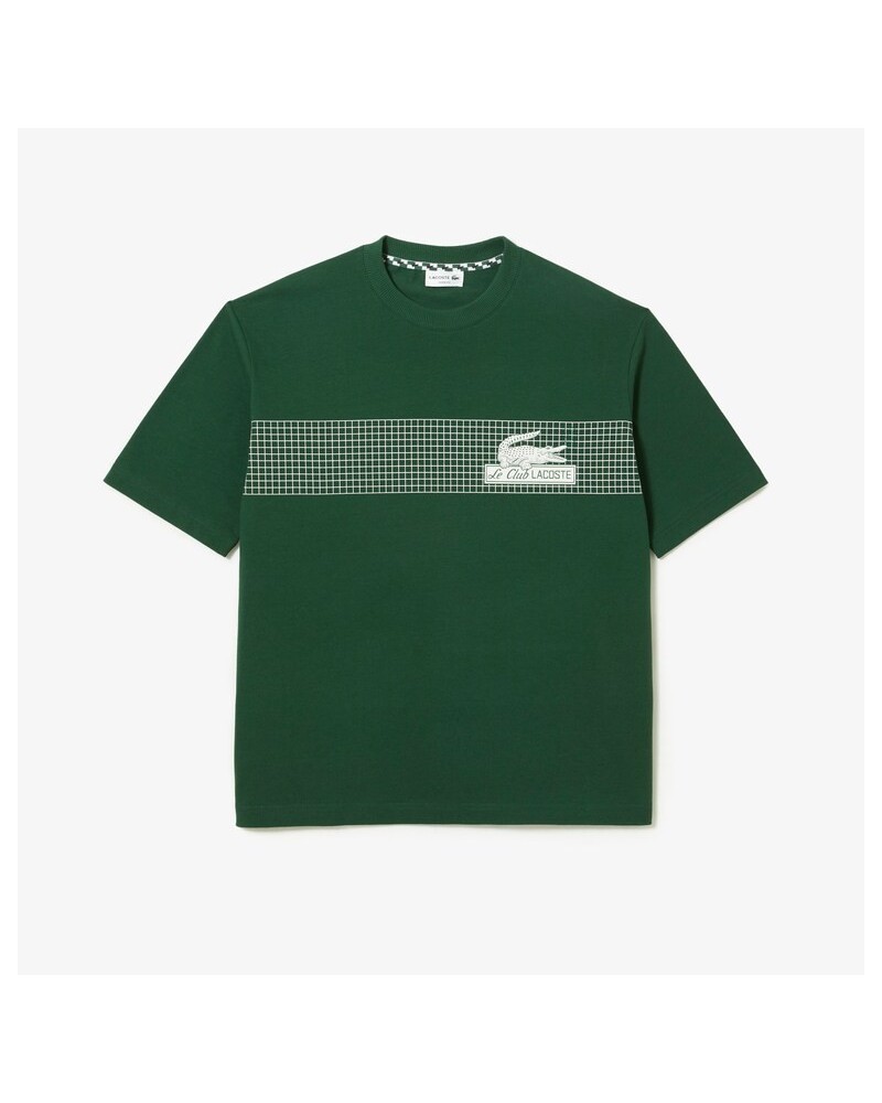 Lacoste - Le Club Lacoste Loose Tennis Tee - Green