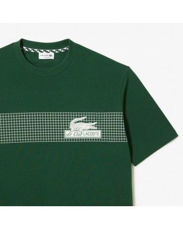 Lacoste - Le Club Lacoste Loose Tennis Tee - Green