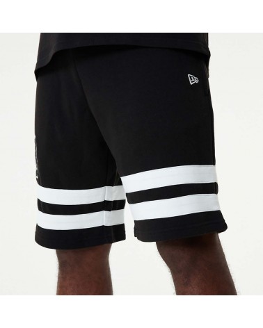 New Era - Statement Stripe Shorts - Black