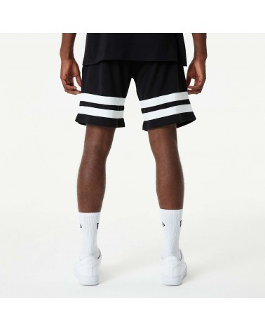 New Era - Statement Stripe Shorts - Black