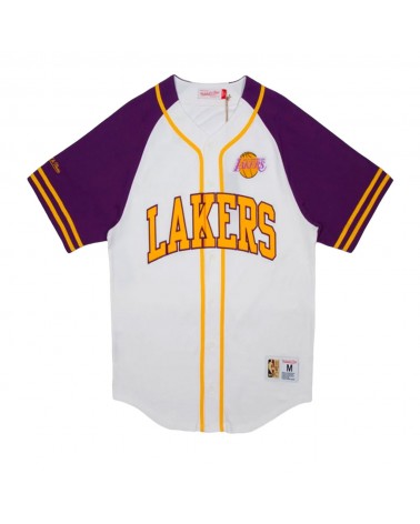 Mitchell & Ness - NBA Jumbotron 3.0 Mesh V-neck Los Angeles Lakers