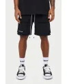 The Couture Club - Panneled Nylon Cargo Shorts - Black | blockshops