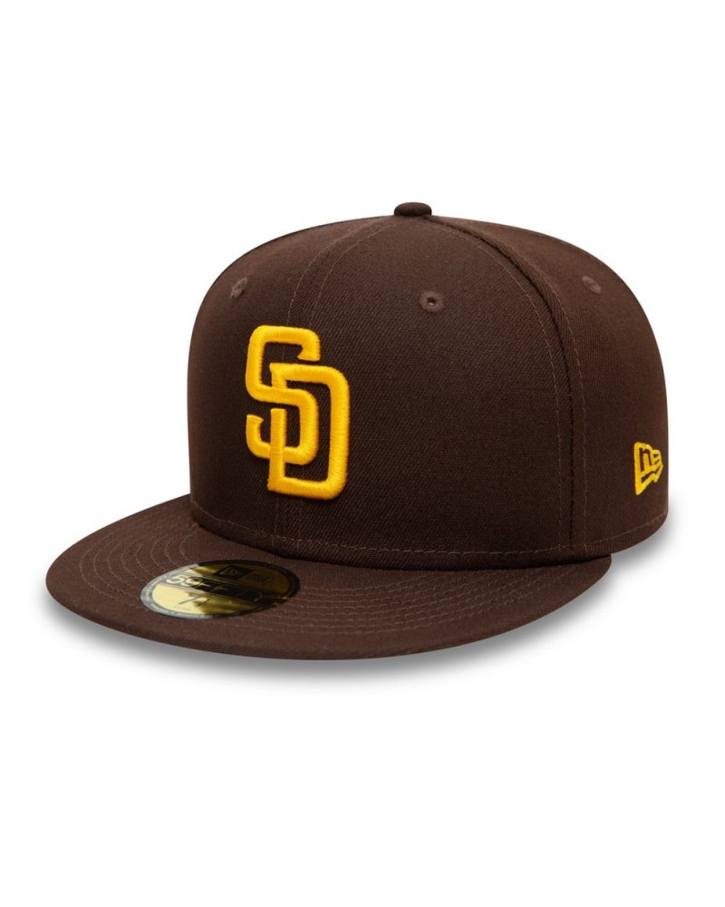 New Era San Diego Padres Brown/Gold Authentic Collection On-Field 59FIFTY Fitted Hat