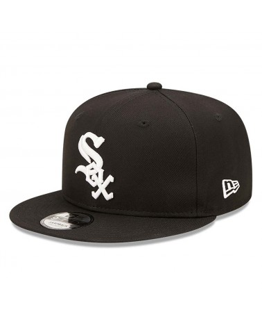 New Era - Chicago White Sox Team Side Patch 9FIFTY Snapback Cap - Black