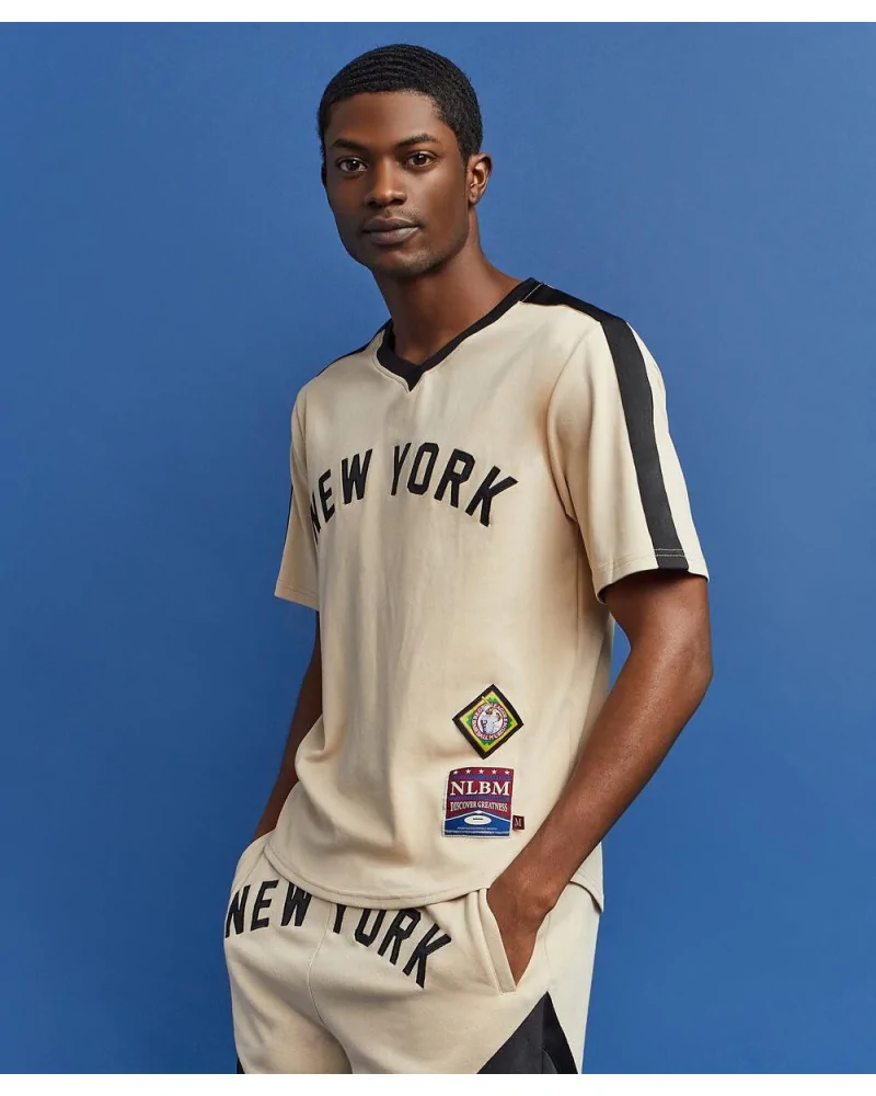 Reason x Negro League Baseball - NLBM NY BLK Yankees Pullover Jerse...